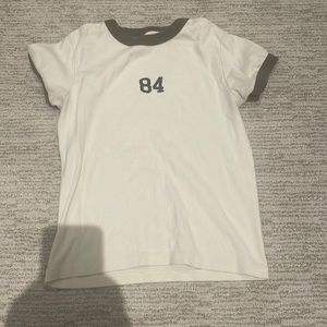 Brandy mevlie short sleeve top